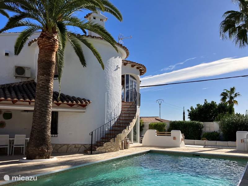 Vakantiehuis Spanje, Costa Blanca, Calpe Villa Casa La Sigala met zicht op zee