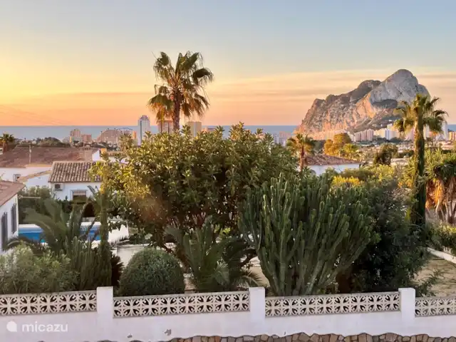 Casa La Sigala con vista al mar en España, Costa Blanca, Calpe - villa vista al mar y al peñón de Calpe