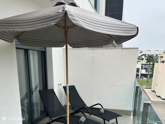 Playa Casa Marani en España, Costa Blanca, Guardamar del Segura - apartamento Balcón