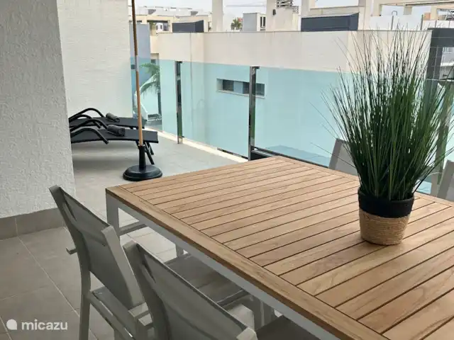 Playa Casa Marani en España, Costa Blanca, Guardamar del Segura - apartamento Balcón