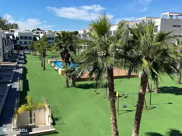 Playa Casa Marani en España, Costa Blanca, Guardamar del Segura - apartamento Vista desde el balcón