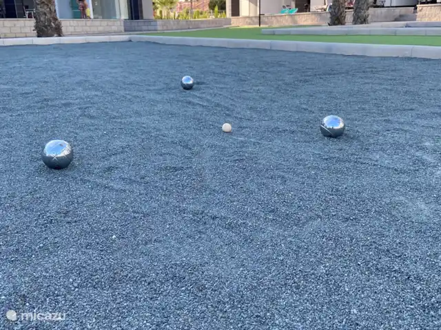 Playa Casa Marani en España, Costa Blanca, Guardamar del Segura - apartamento Petanca, bolas de petanca disponibles en el apartamento.
