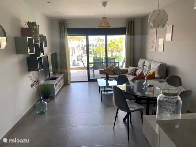 Playa Casa Marani en España, Costa Blanca, Guardamar del Segura - apartamento Amplia sala de estar