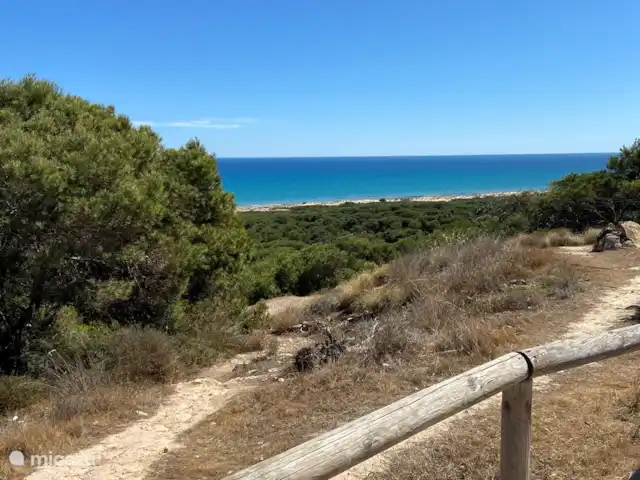 Playa Casa Marani en España, Costa Blanca, Guardamar del Segura - apartamento La vista de la playa cerca del apartamento.