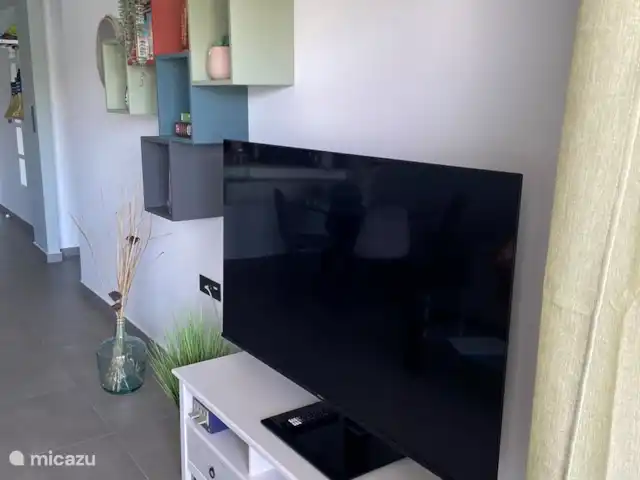 Playa Casa Marani en España, Costa Blanca, Guardamar del Segura - apartamento El apartamento está equipado con un gran televisor.