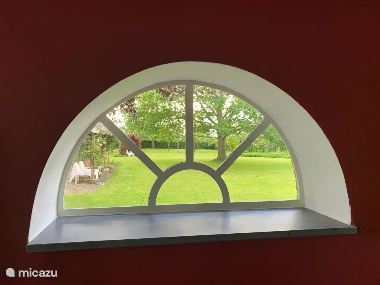 Blick vom Küchentisch