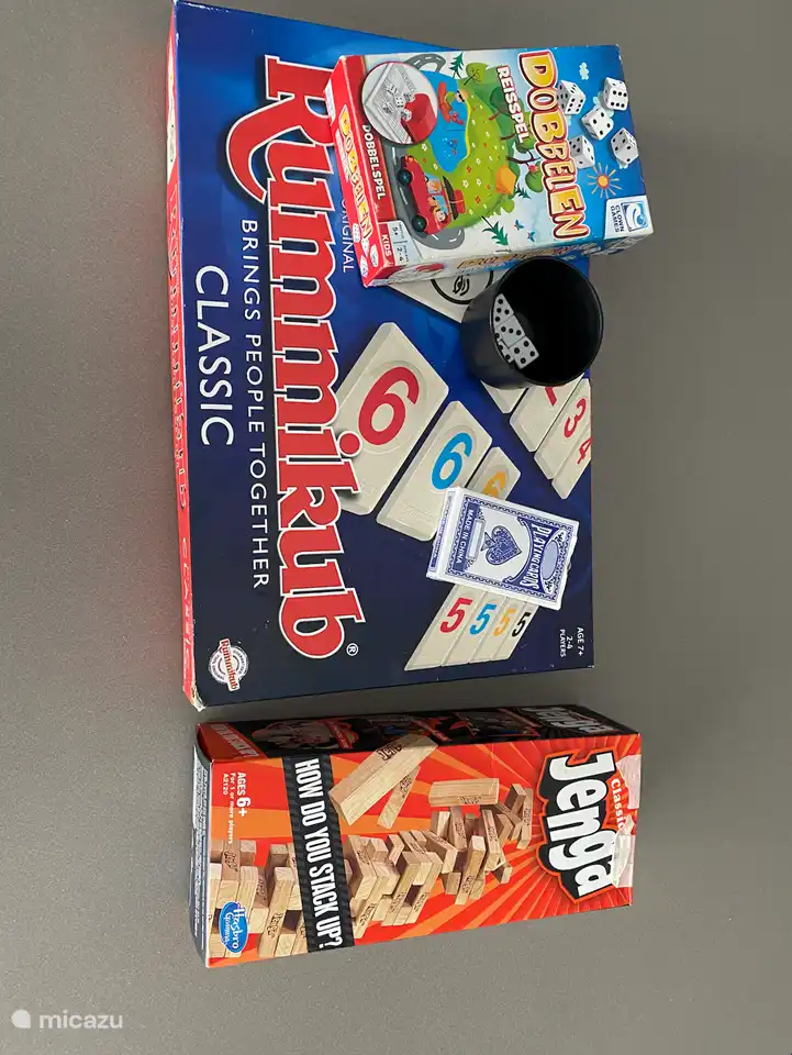 Il y a des jeux disponibles dans la villa contigo