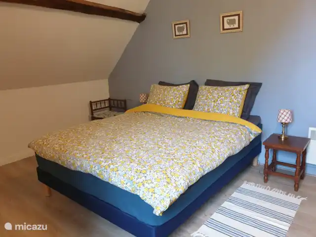 La Bachasse, Rimorón en Francia, Indre, Crozon-sur-Vauvre - casa rural / cabaña Dormitorio