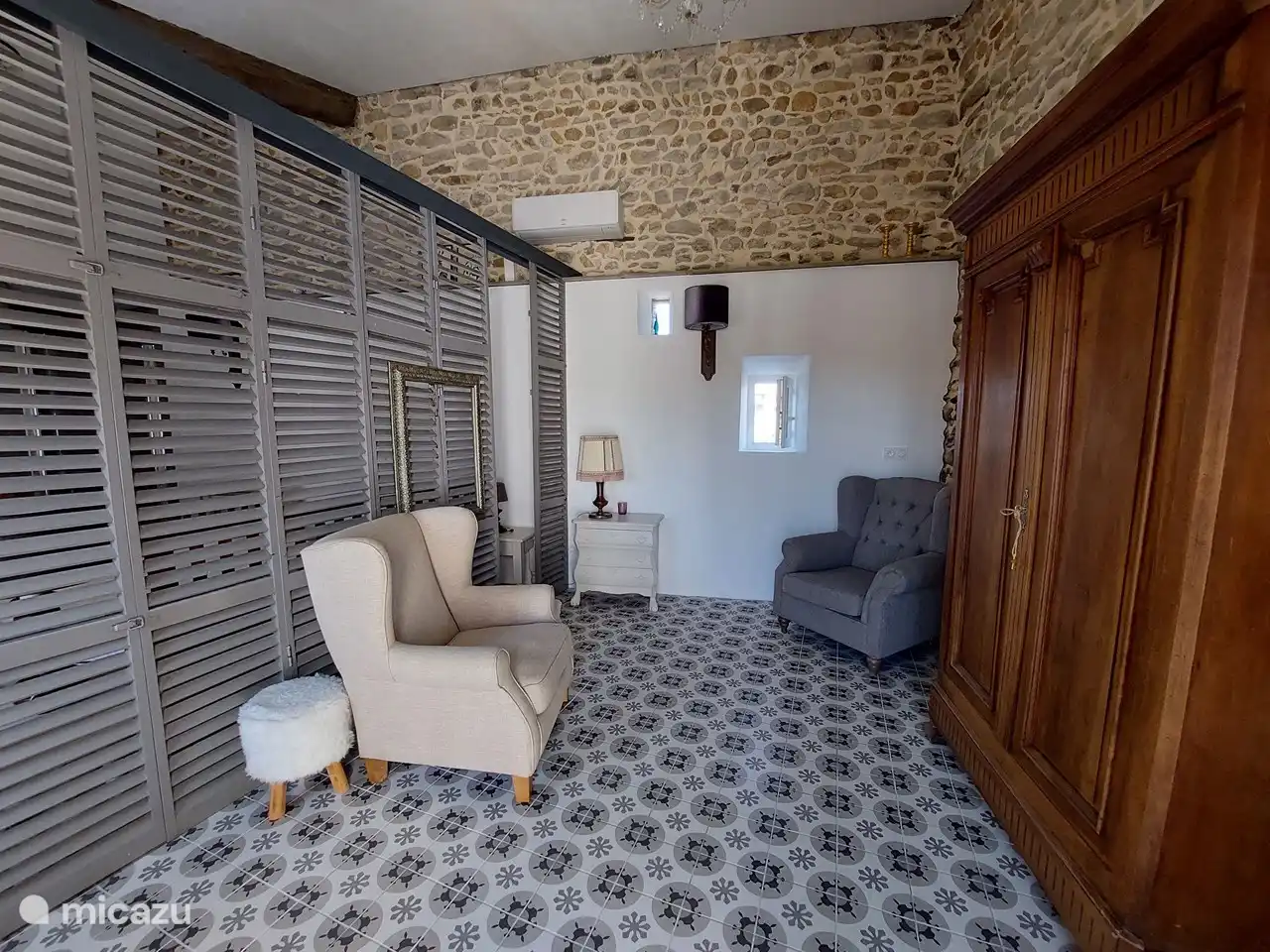 Wohnbereich mit 2 Relaxsesseln