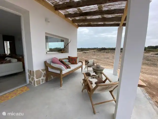 Location de Vacances Espagne, Costa Blanca, La Marina, finca - Casa nature à 5 min en voiture de la plage Terrasse devant