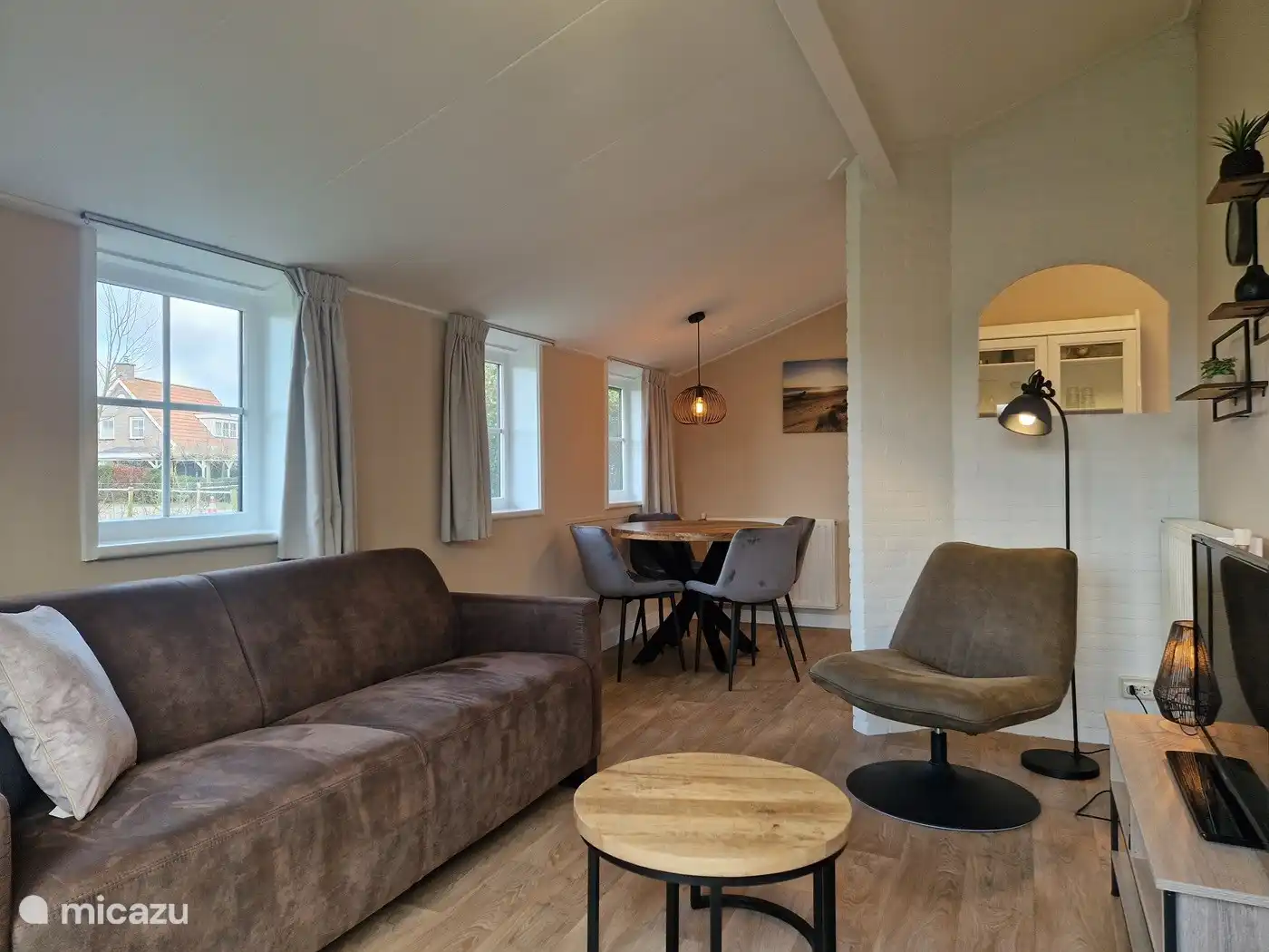 bungalow, Aagtekerke, Zeeland, Niederlande - die Weide