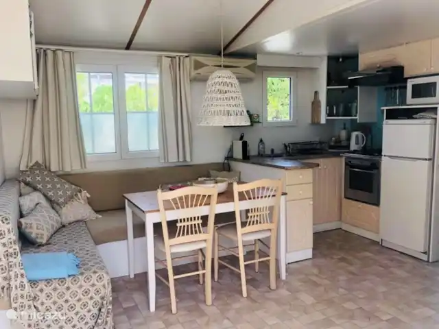 Location de Vacances France, Côte d'Azur, Ramatuelle, mobil-home - Mobil Home au KonTiki Pampelonne