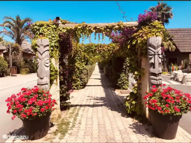 Location de Vacances France, Côte d'Azur, Ramatuelle, mobil-home - Mobil Home au KonTiki Pampelonne