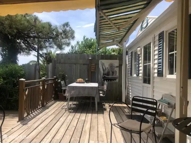Location de Vacances France, Côte d'Azur, Ramatuelle, mobil-home - Mobil Home au KonTiki Pampelonne