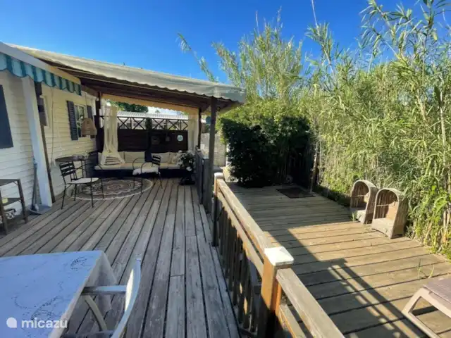 Location de Vacances France, Côte d'Azur, Ramatuelle, mobil-home - Mobil Home au KonTiki Pampelonne