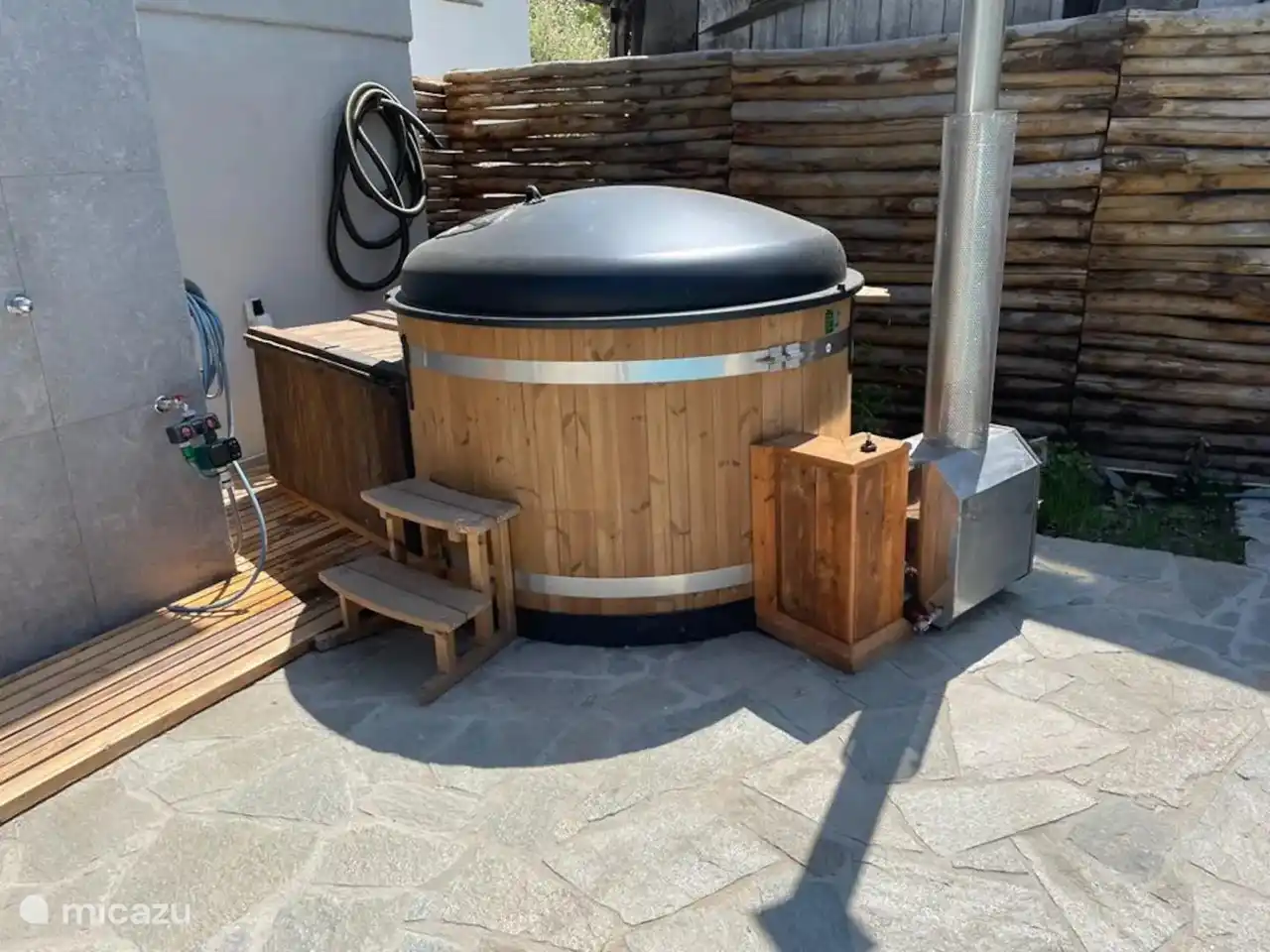 The Hottub to take a breather.