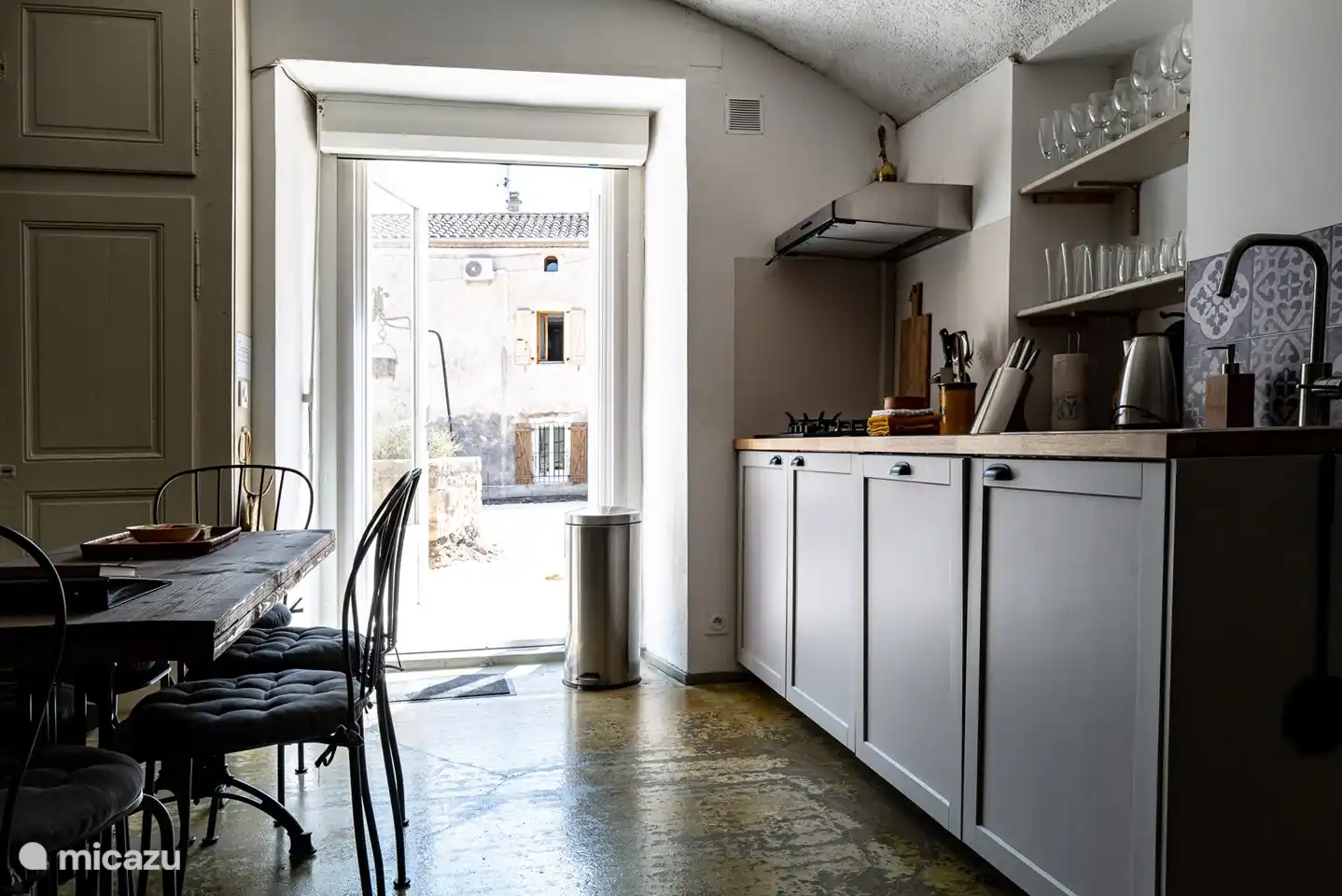 Küche mit allen Annehmlichkeiten