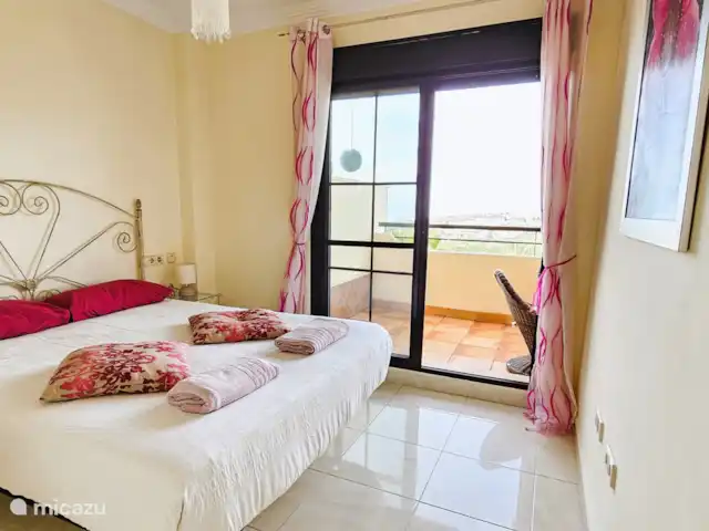 Costa Brisas en España, Andalucía, Almayate - apartamento Dormitorio con acceso a 1ª terraza