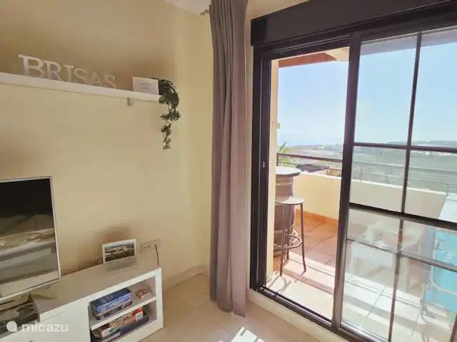 Costa Brisas huren in Spanje, Andalusië, Almayate - appartement Woonkamer met toegang 1e terras