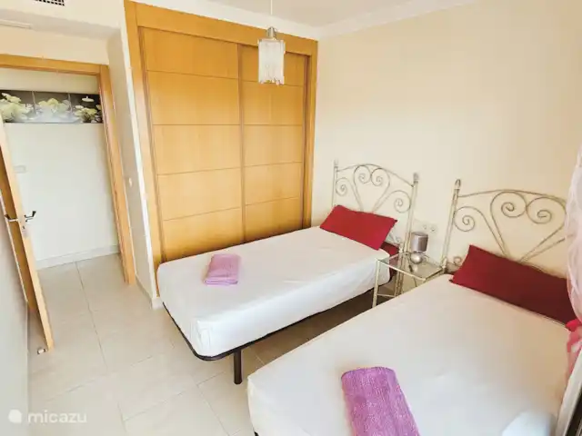 Costa Brisas en España, Andalucía, Almayate - apartamento Dormitorio con 2 camas individuales