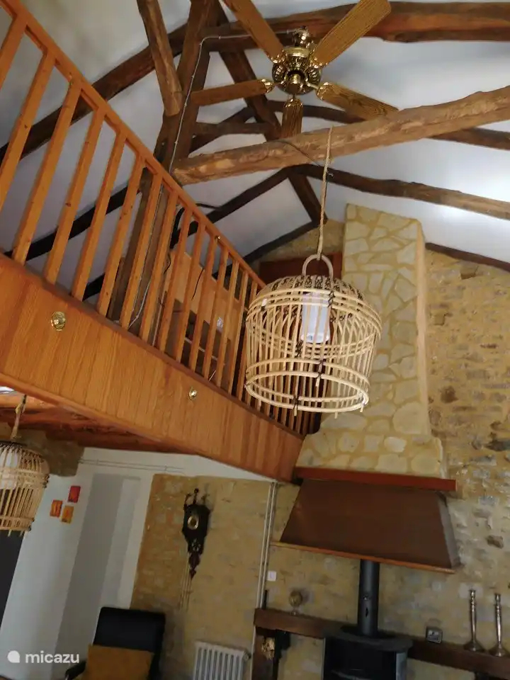 Im Zwischengeschoss können Sie sich für eine Weile zurückziehen.