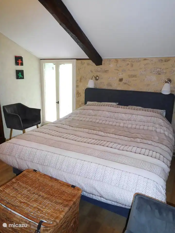 Schlafzimmer 1 mit Doppel-Boxspring