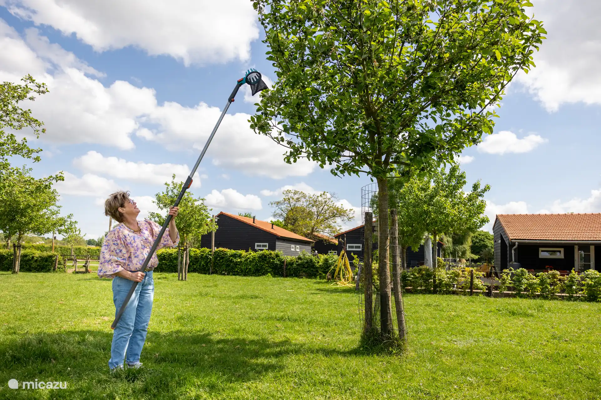 Pflücken Sie Ihr eigenes Obst mit unserem Obstpflücker.