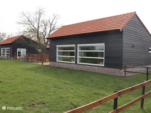 Huisje Met de kippen Op Stok/Sierkip huren in Nederland, Limburg, Baexem - vakantiehuis Vakantiehuisje rustig gelegen, in het weiland . Hier lopen de koeien langs je raam, en krijg je 's-morgens een vers eitje van onze kippen.