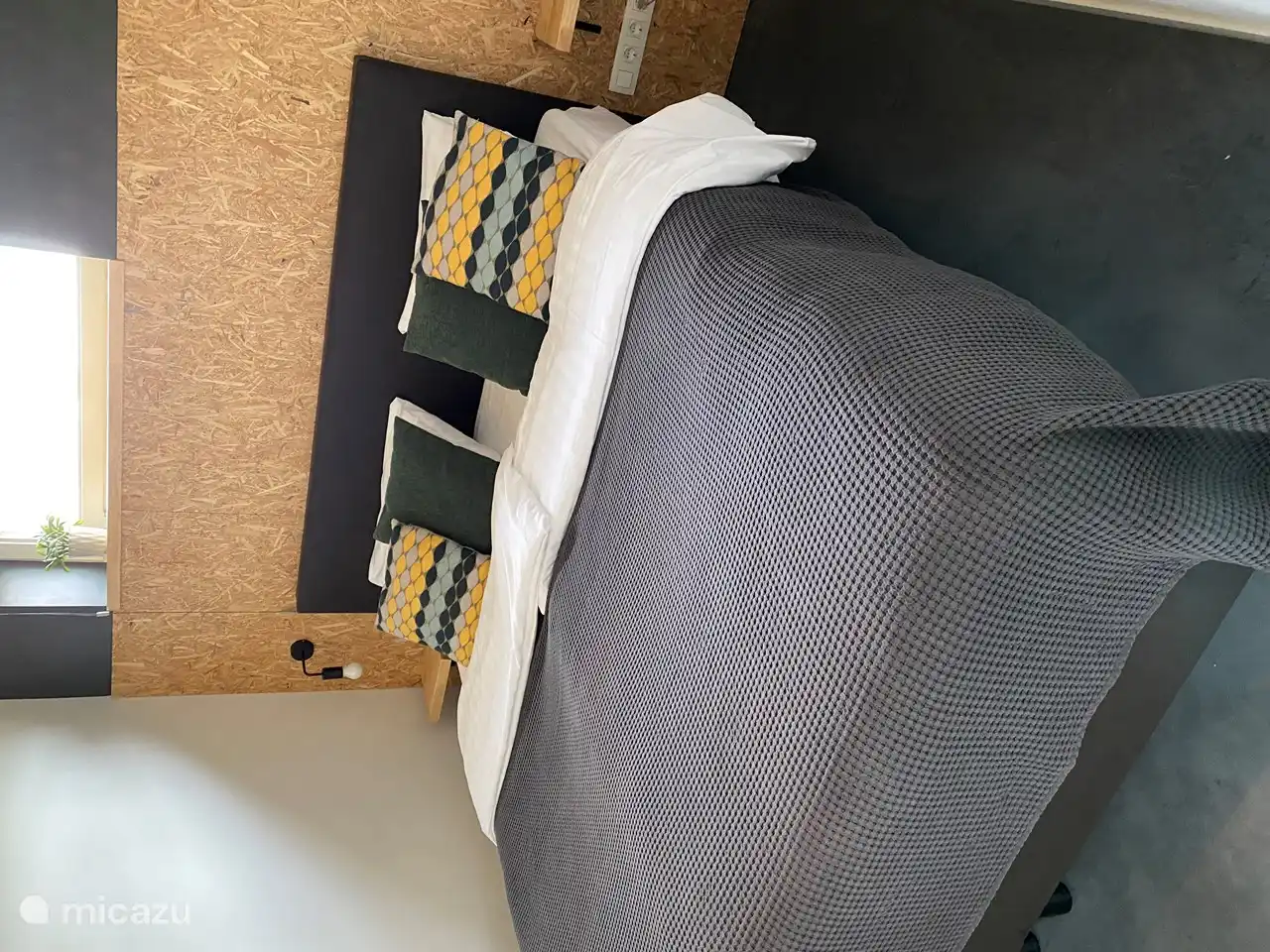 Das Schlafzimmer der Legehenne. Morgens ausgeruht aufzuwachen.