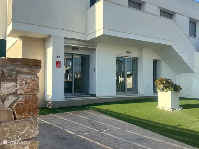 Casa d' Oro Vistabella Golf huren in Spanje, Costa Blanca, Orihuela - appartement Ruime voortuin met privé oprit en parkeerplaats