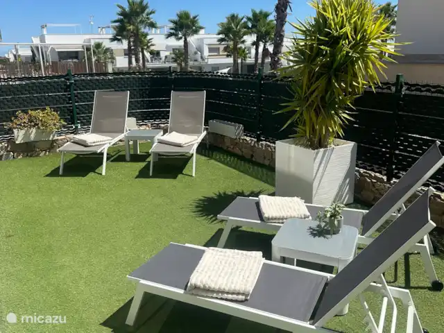Casa d' Oro Vistabella Golf huren in Spanje, Costa Blanca, Orihuela - appartement Zuid gelegen tuin met heerlijke ligbedden