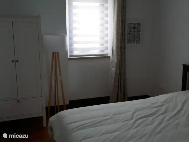 Casa Adega | Portugal, Viseu, Mortágua - maison de vacances Chambre avec lit double et salle de bain en suite