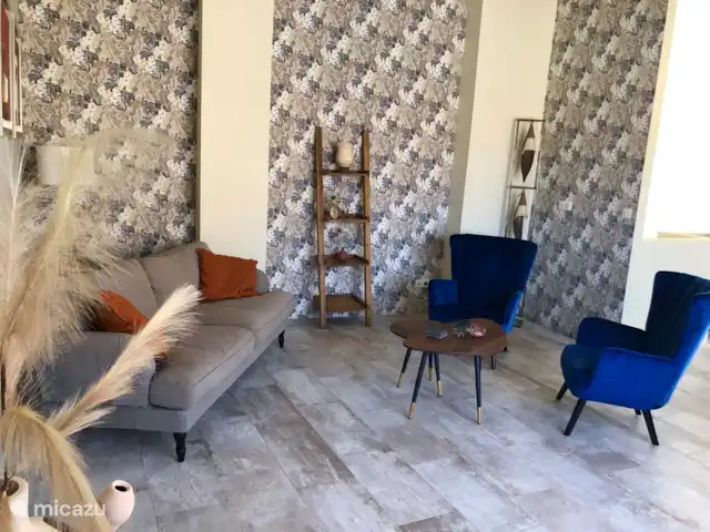 Wandelen, Frankrijk, Aude, Ginestas, appartement Maison du Midi, appartement Montano Livingroom