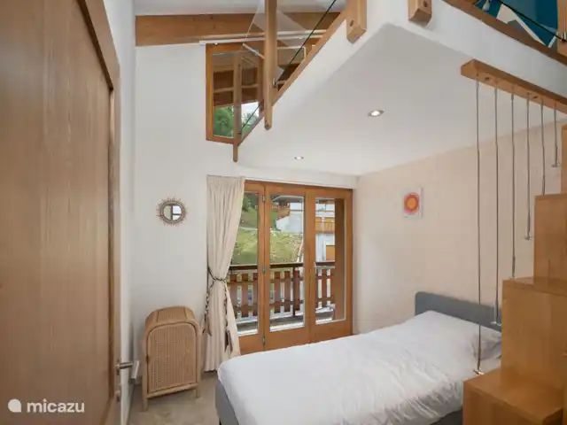 Appartement de luxe à Haute-Nendaz | Suisse, Valais, Haute-Nendaz - appartement Chambre 1 personne avec mezzanine
