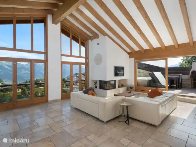 Appartement de luxe à Haute-Nendaz | Suisse, Valais, Haute-Nendaz - appartement Salon