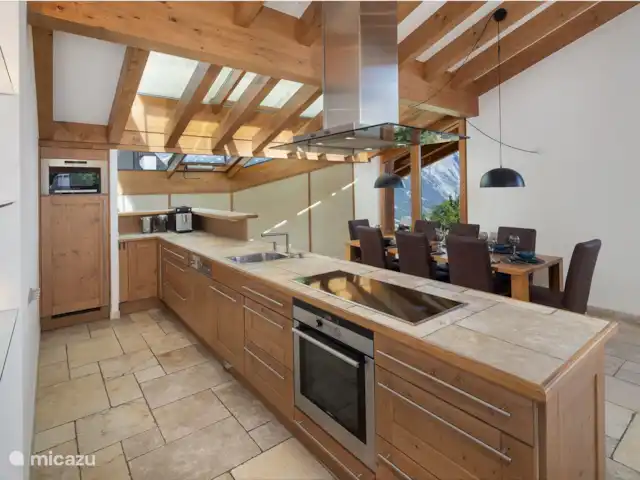 Appartement de luxe à Haute-Nendaz | Suisse, Valais, Haute-Nendaz - appartement cuisine