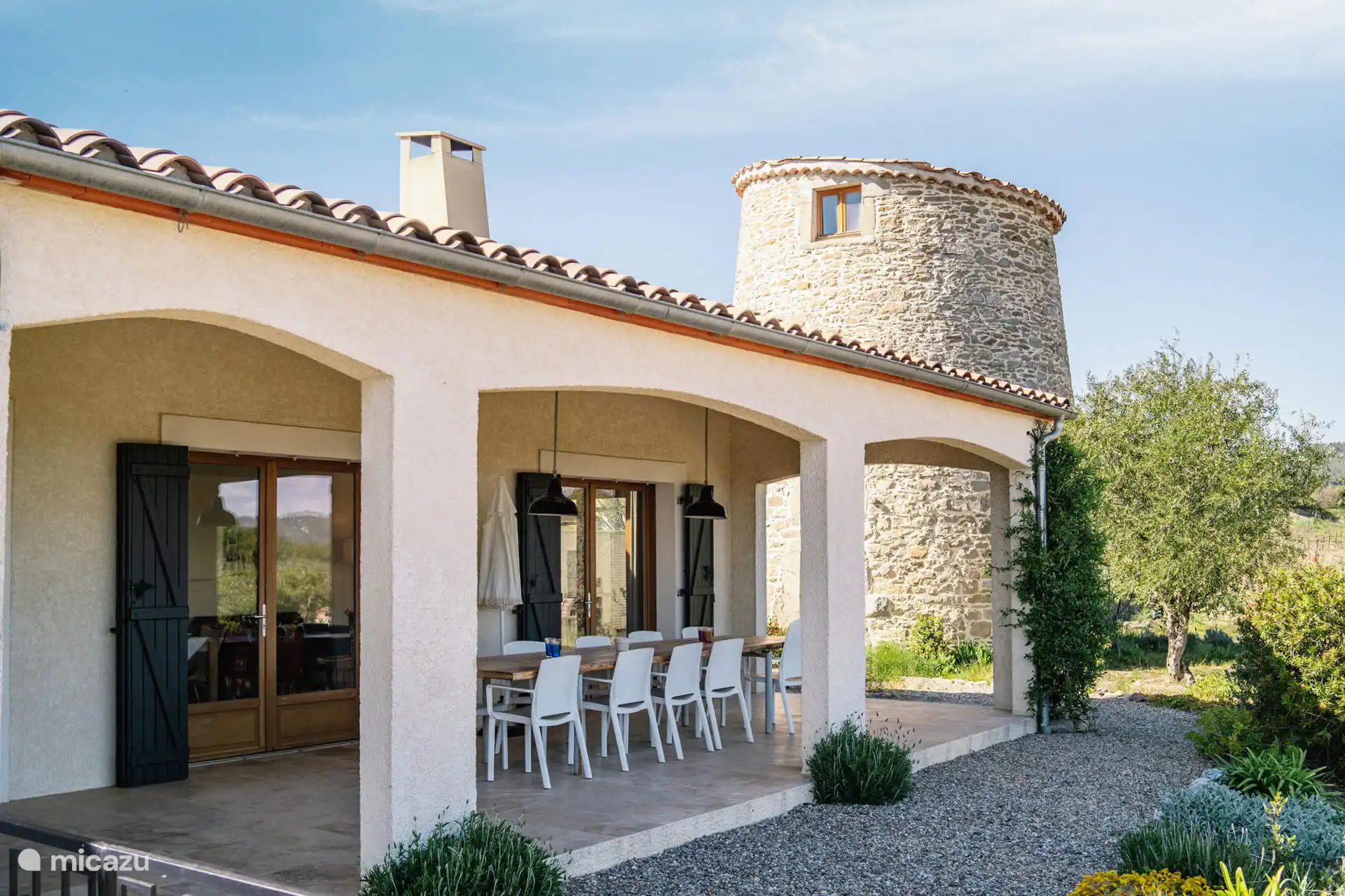 Villa Ancien Moulin in Frankreich, Hérault, La Livinière - Villa