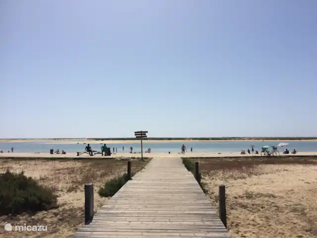 Casa Portuguesa en Portugal, Algarve, Moncarapacho - villa playa de fuseta