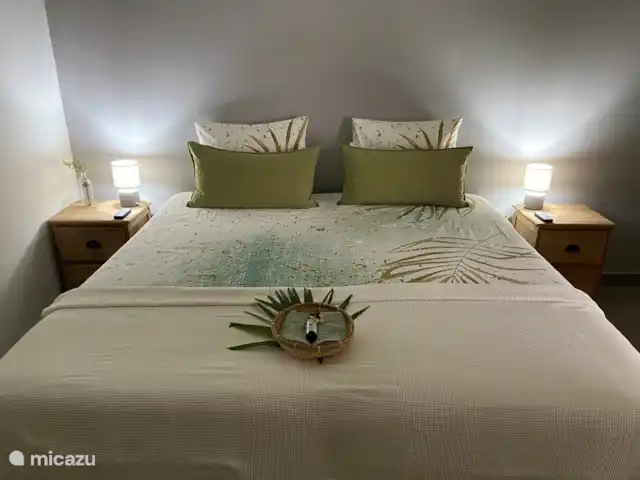 Location de Vacances Aruba, Nord, Nord, maison de vacances - Casita de luxe avec piscine privée Lits luxueux réglables et confortables. Peut être aménagé en lit double ou en 2 lits simples (selon la préférence du client)