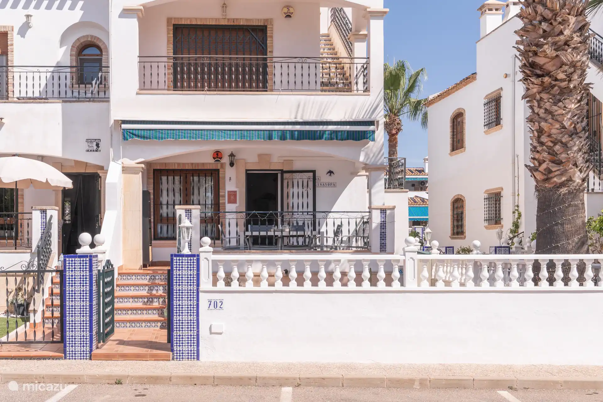 Jardin rez-de-chaussée et balcon