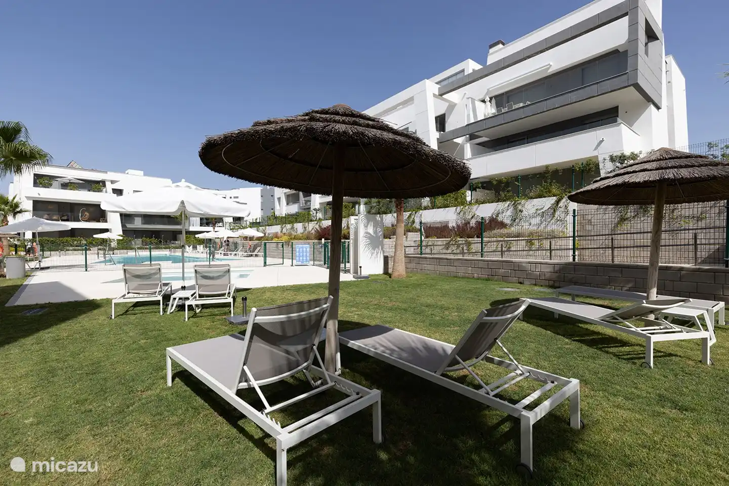 Las tumbonas son de uso gratuito.