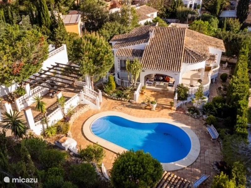 Holiday home in Spain, Costa Blanca, Moraira Villa Garden Villa Moraira_private pool