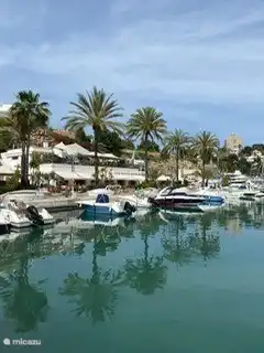 En el moderno puerto encontrará agradables y acogedores restaurantes.