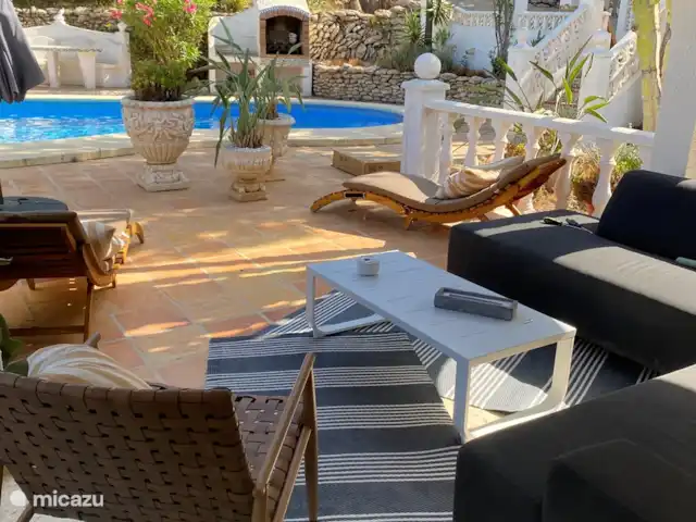Garden Villa Moraira_piscine privée | Espagne, Costa Blanca, Moraira - villa Le naja avec canapé salon.