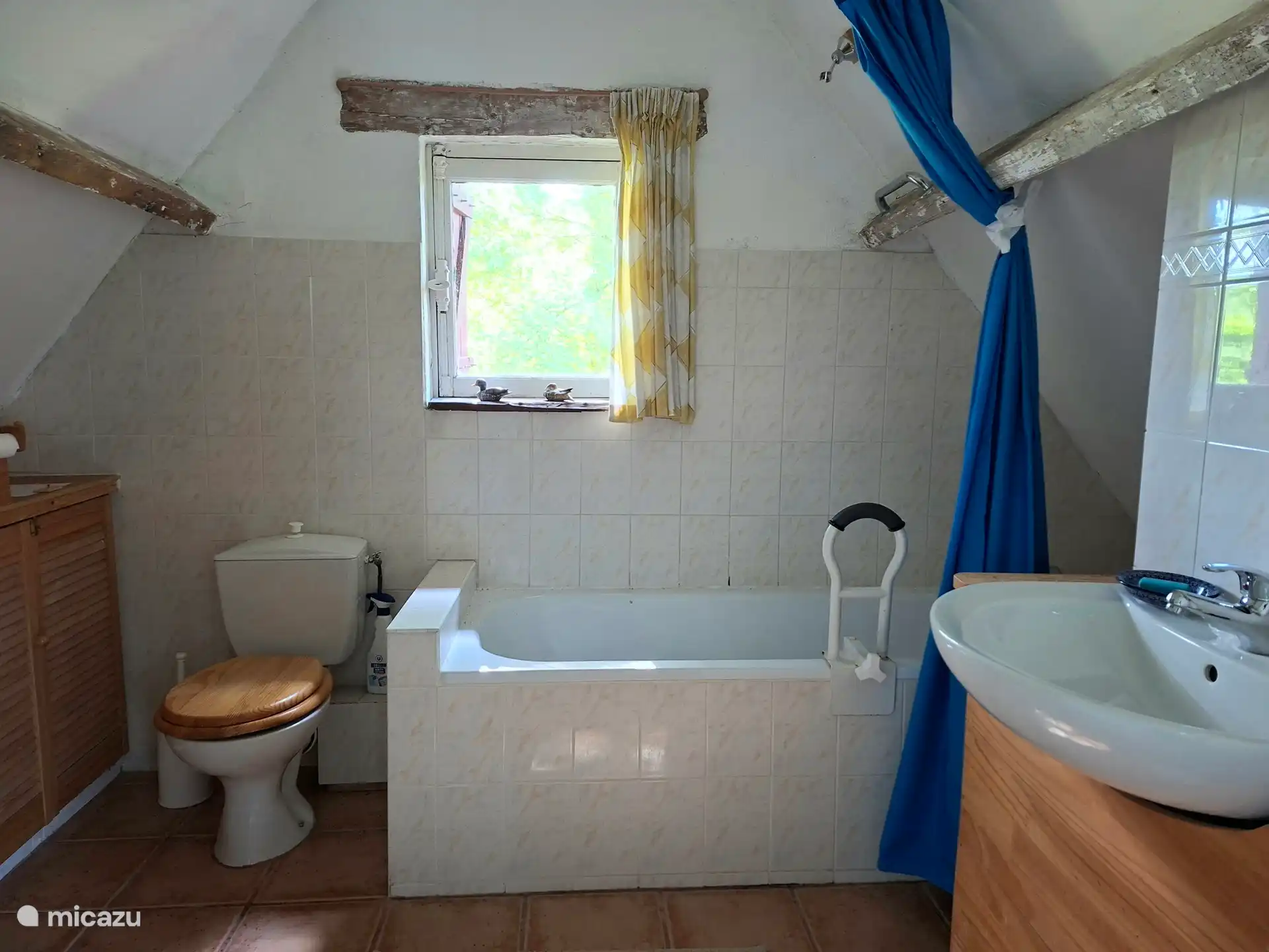baño con ducha