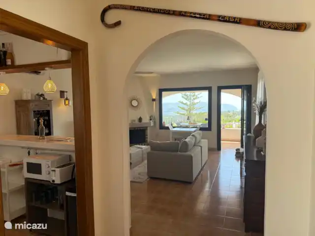 Joyau de la Casa Lenti. piscine Moraira | Espagne, Costa Blanca, Moraira - maison de vacances Lorsque vous entrez dans la maison, vous avez immédiatement la vue magnifique sur Moraira et la mer Méditerranée