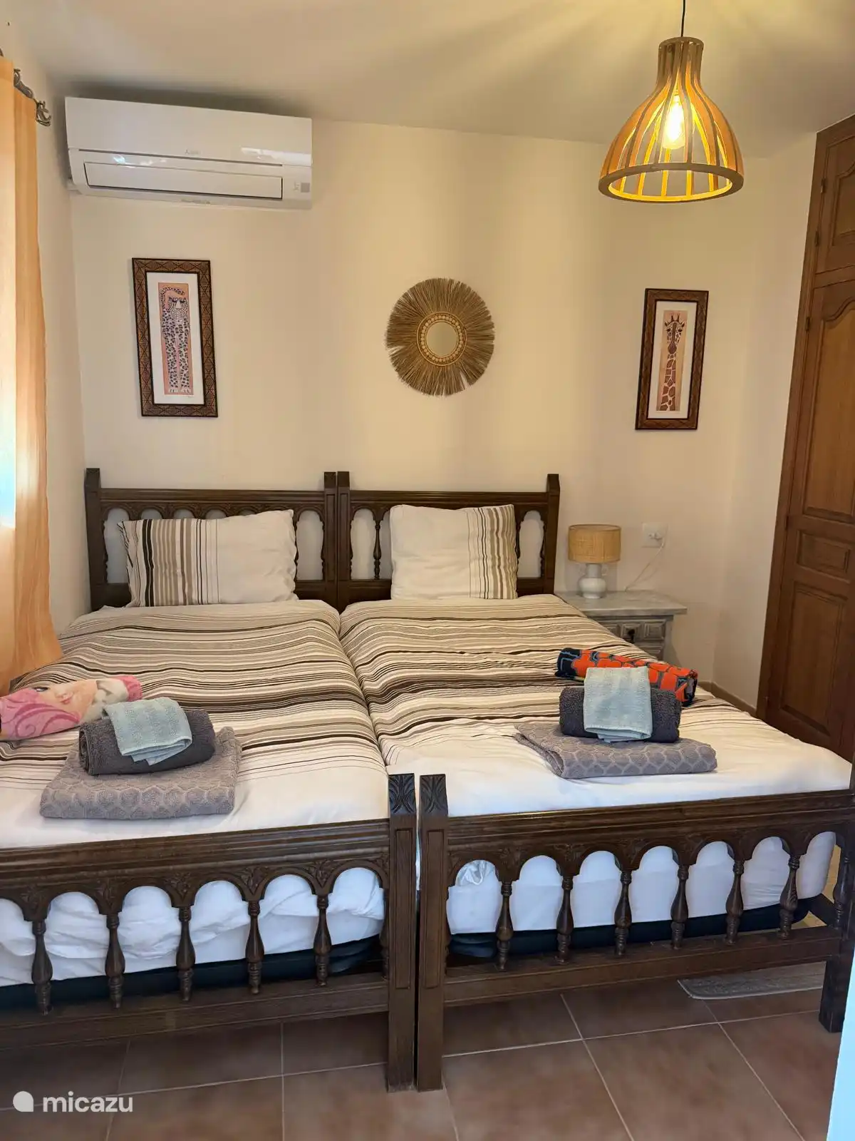 Cette chambre est située dans l’appartement