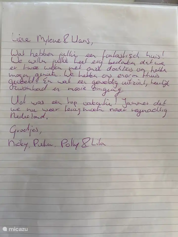 avis des clients ayant séjourné dans la maison du 16 juillet au 30 juillet 2023