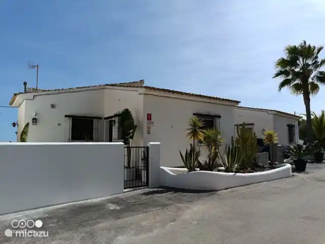 Joyau de la Casa Lenti. piscine Moraira | Espagne, Costa Blanca, Moraira - maison de vacances vue de face de la maison