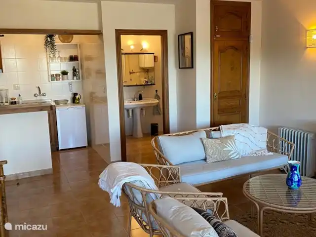 Joyau de la Casa Lenti. piscine Moraira | Espagne, Costa Blanca, Moraira - maison de vacances le salon dans l’appartement du rez-de-chaussée